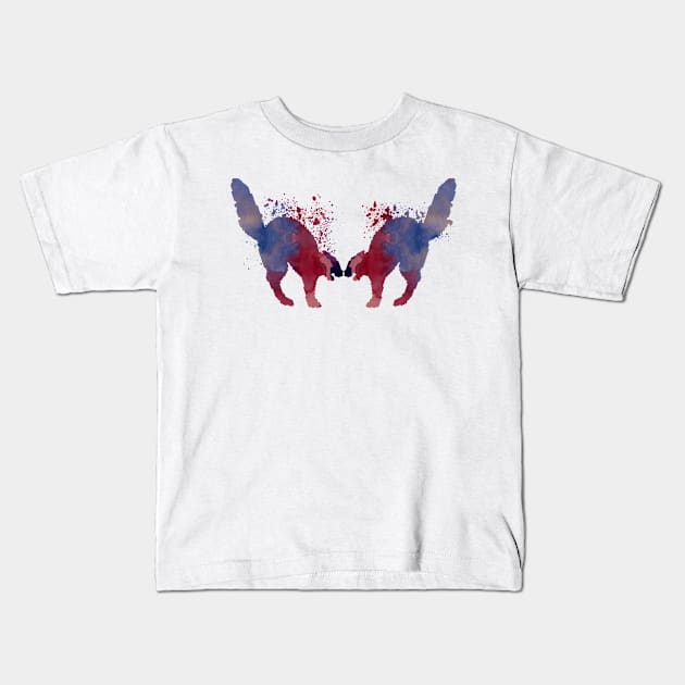 Cats art Kids T-Shirt by TheJollyMarten